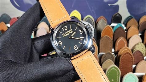 panerai luminor metal strap|best aftermarket Panerai straps.